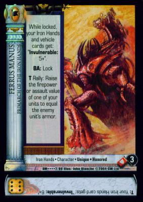 Ferrus Manus - FOIL